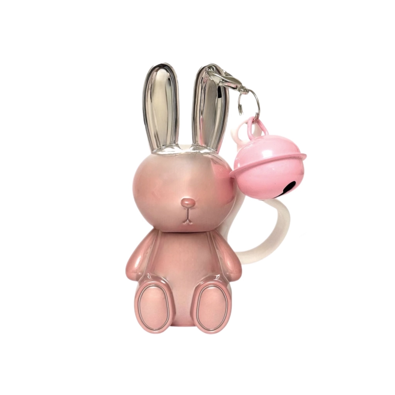 رژ مایع خرگوشی gege bear مدل جاسوییچی زنگوله دار شماره 5