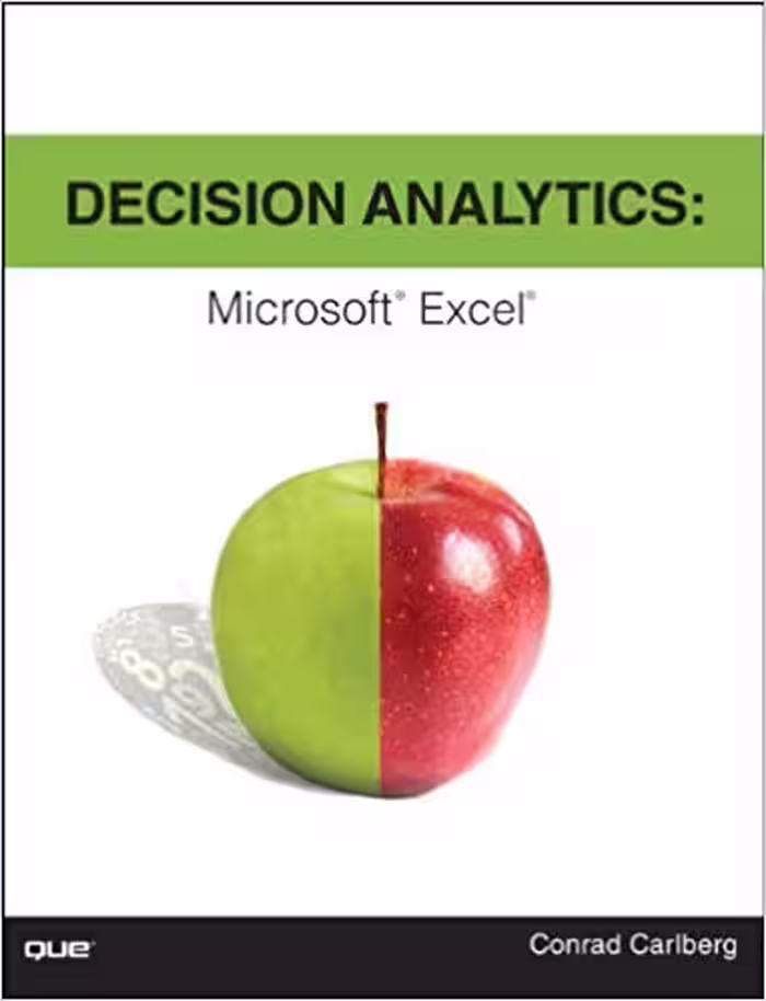 خرید و دانلود نسخه کامل کتاب Decision Analytics: Microsoft Excel