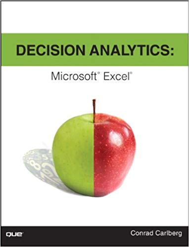 خرید و دانلود نسخه کامل کتاب Decision Analytics: Microsoft Excel