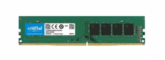 رم کامپیوتر RAM 16GB 3200 CRUCIAL - دوسو آی تی
