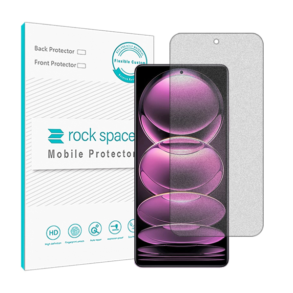 گلس شیائومی Redmi Note 12 5G مدل نانو هیدروژل مات برند راک اسپیس کد 26472S