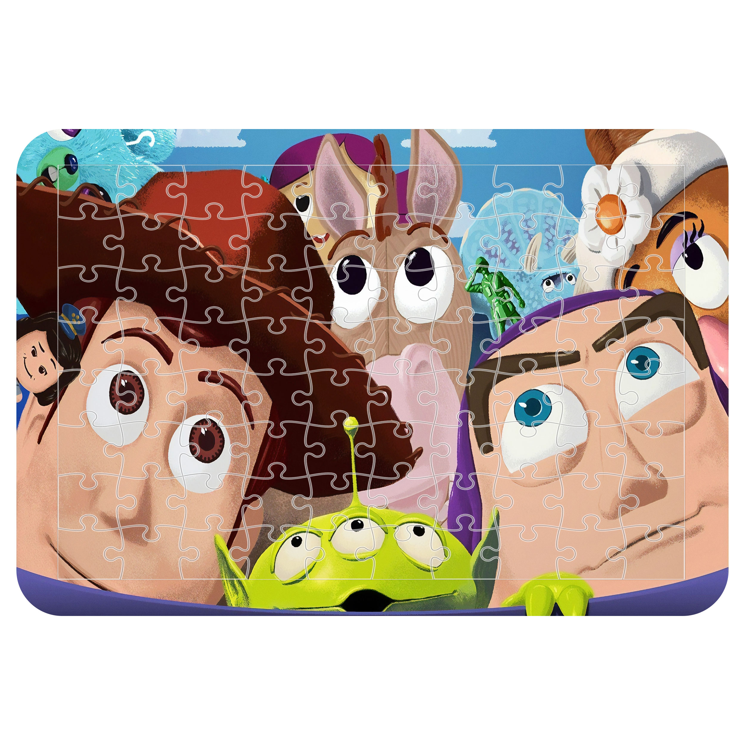 پازل 54 تکه اطلس آبی طرح انیمیشن داستان اسباب بازی مدل P1224