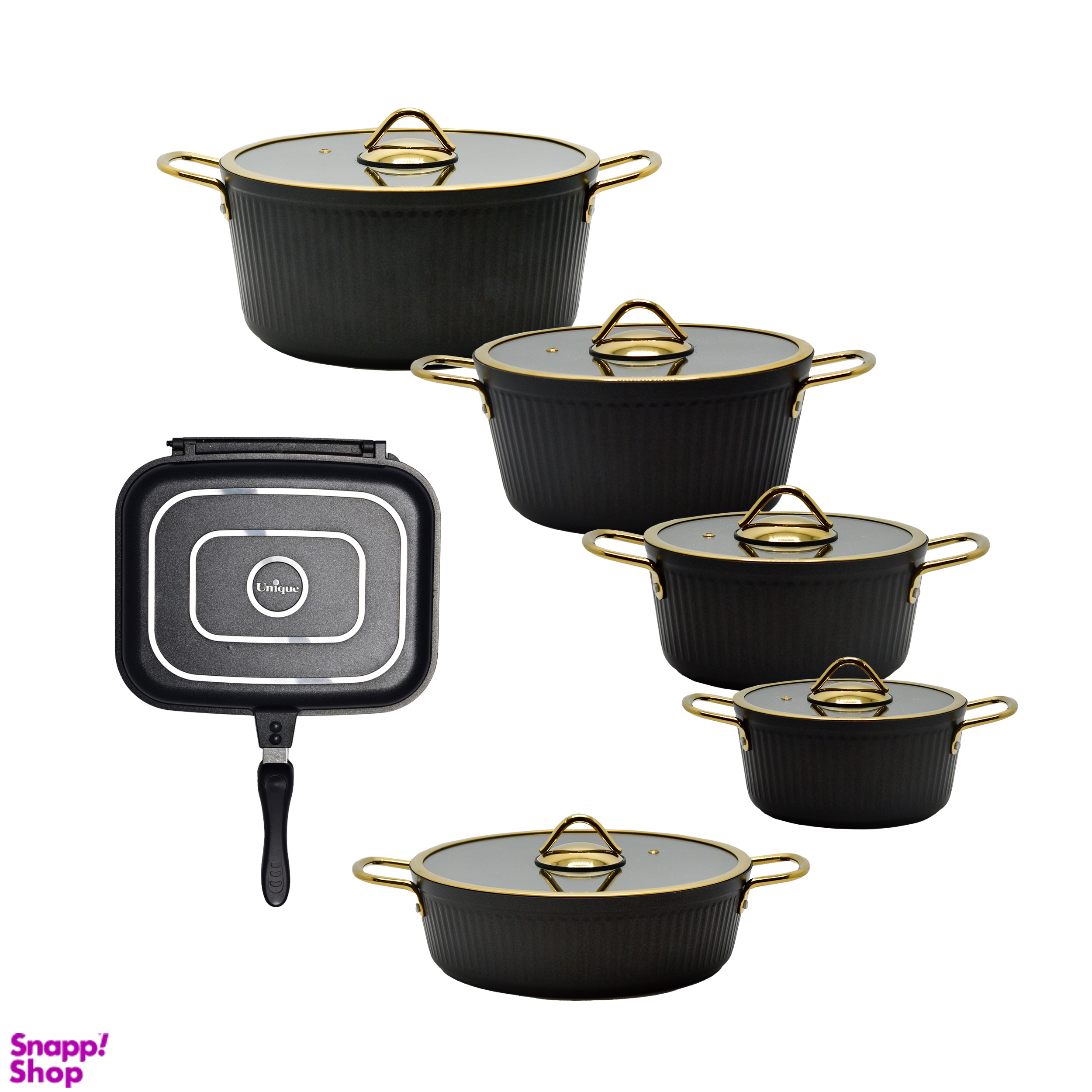 سرویس پخت و پز 12 پارچه یونیک مدل فلورانس کد 8422