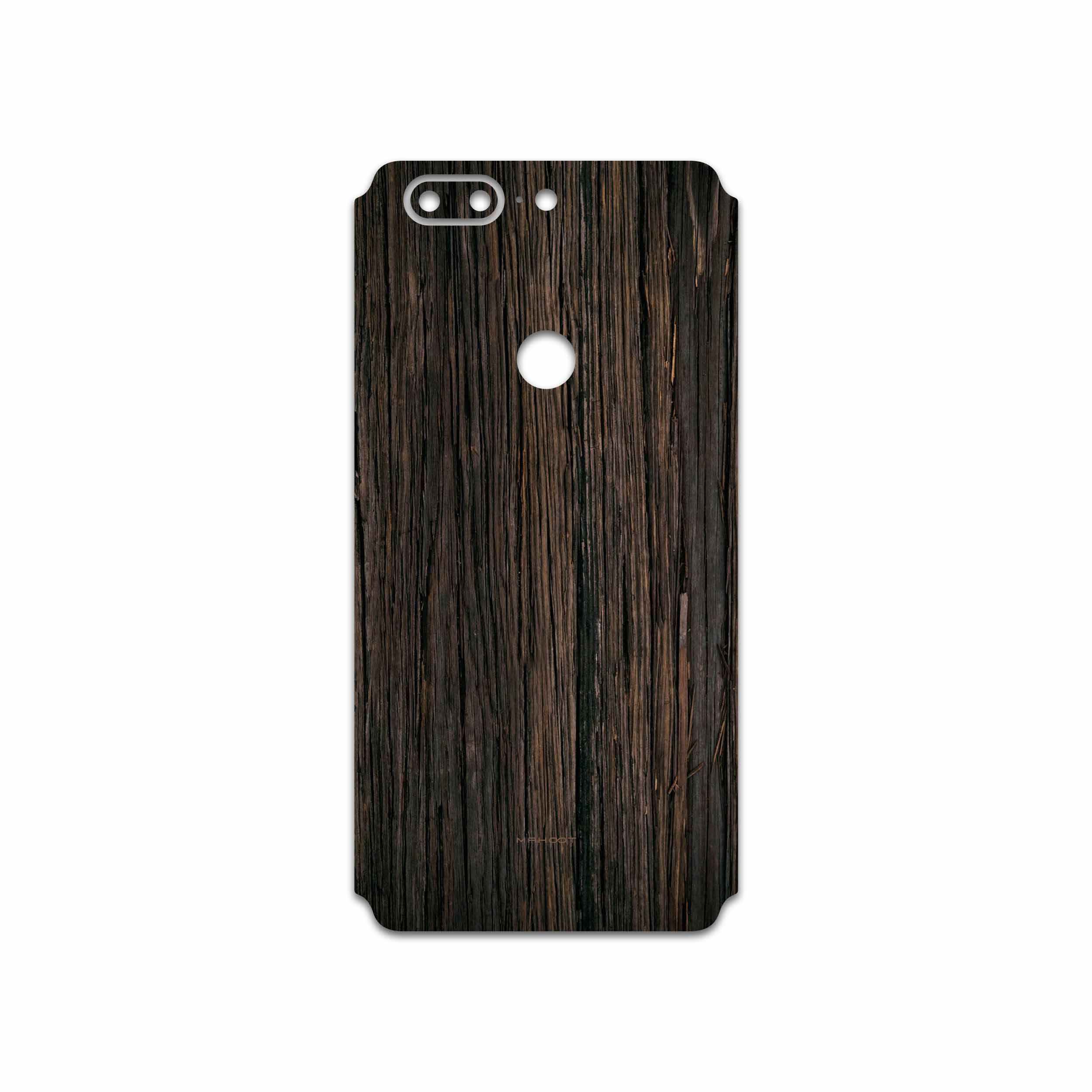 برچسب پوششی ماهوت مدل Burned Wood مناسب برای گوشی موبایل وان پلاس 5T