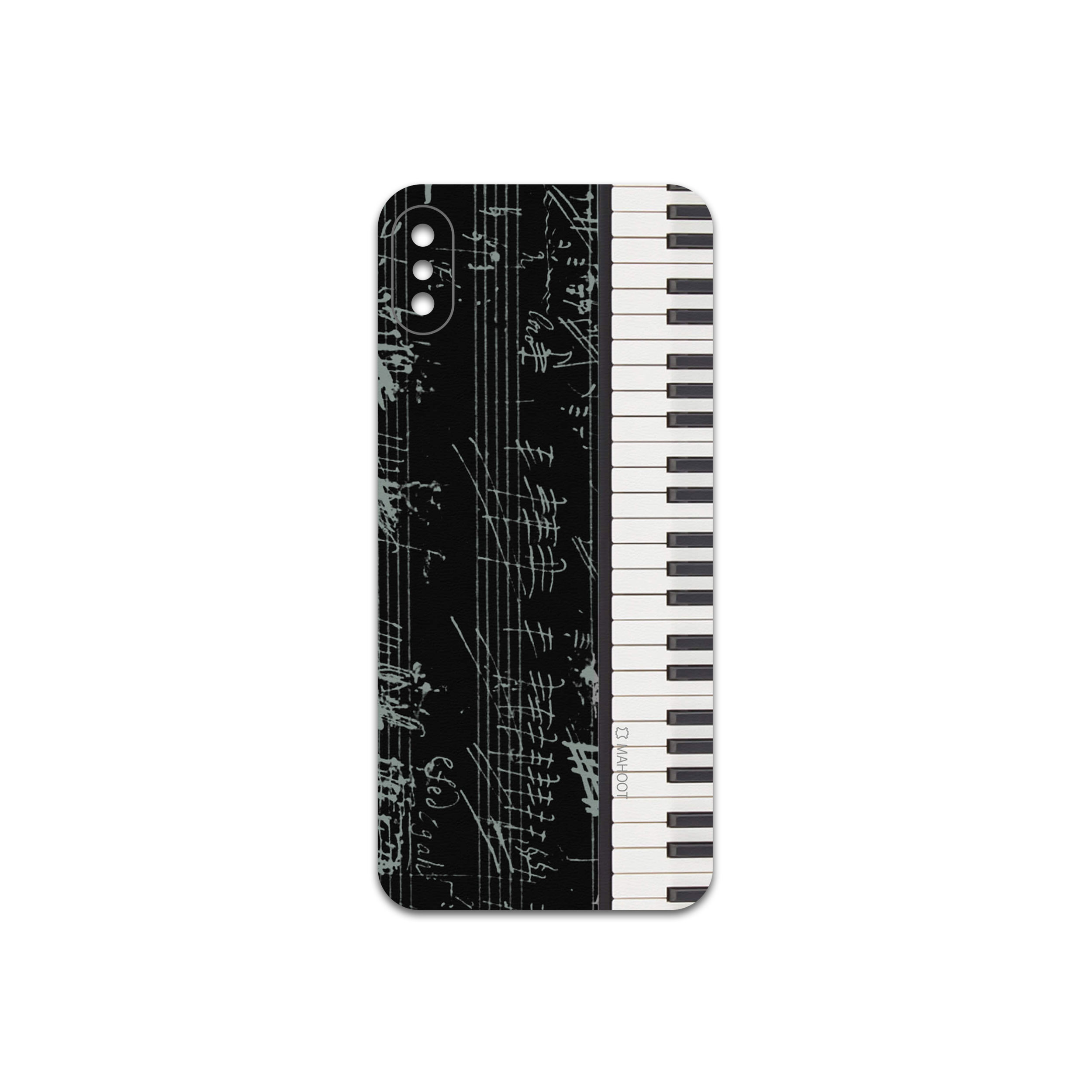 برچسب پوششی ماهوت مدل Piano-Instrument مناسب برای گوشی موبایل اپل iPhone X