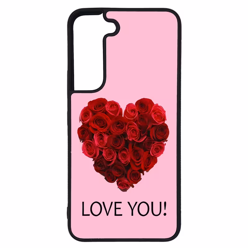 کاور طرح LOVE YOU کد G-031 مناسب برای گوشی موبایل سامسونگ Galaxy S22 | دیجی قاب دونی