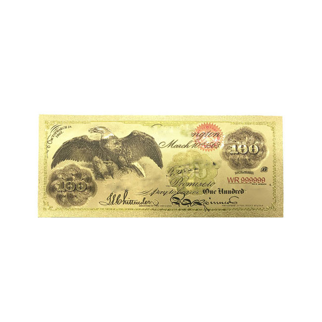 اسکناس تزئینی مدل 1863