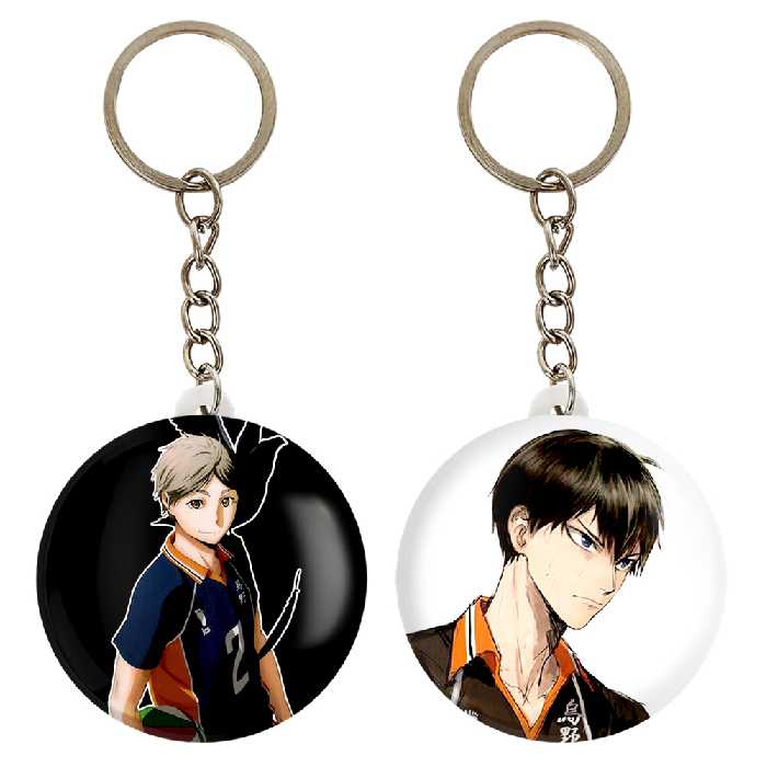 جاکلیدی خندالو مدل کوشی سوگاوارا و توبیو کاگیاما انیمه آبشار سرنوشت هایکیو کاگیاما کد 1009310090 مجموعه 2 عددی