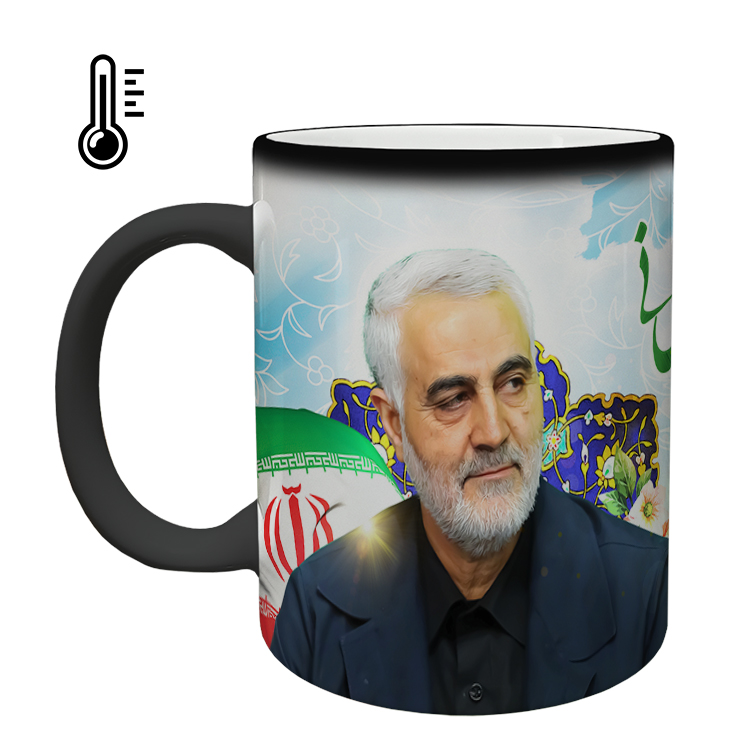 ماگ حرارتی مدل سردار سلیمانی کد 74