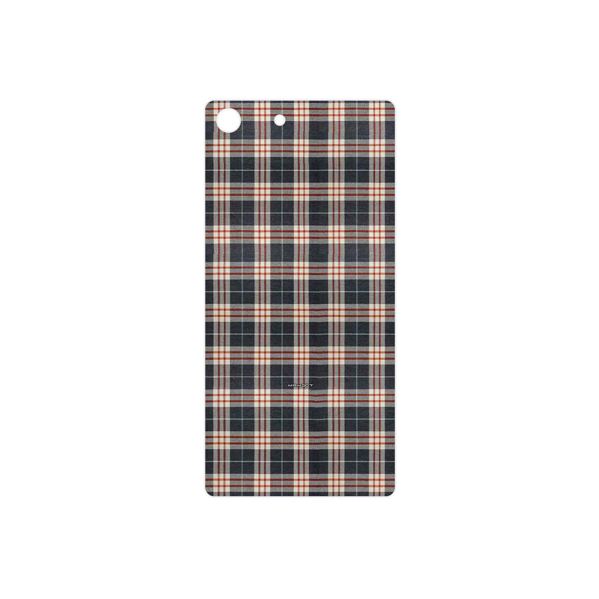 برچسب پوششی ماهوت مدل Fabric Texture 5 مناسب برای گوشی موبایل سونی Xperia M5