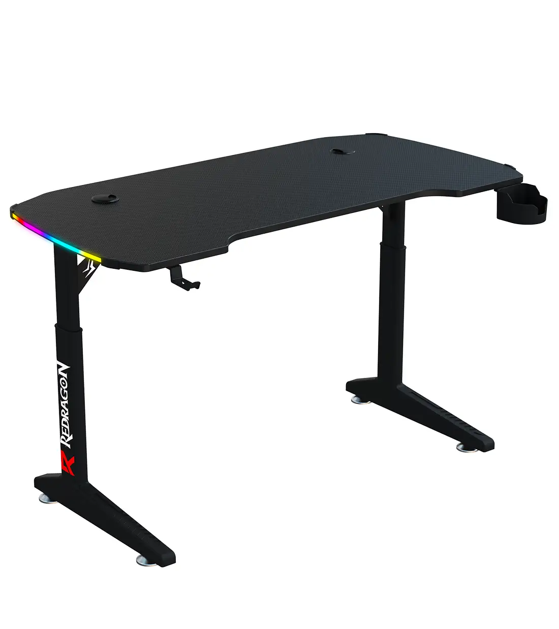 میز گیمینگ ردراگون GD-3220-M | موتور دار، 140cm، نورپردازی RGB و طراحی ارگونومیک