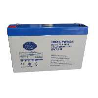 باتری یو پی اس 6 ولت 7 آمپر ساعت ایبیزا مدل 6v7ah