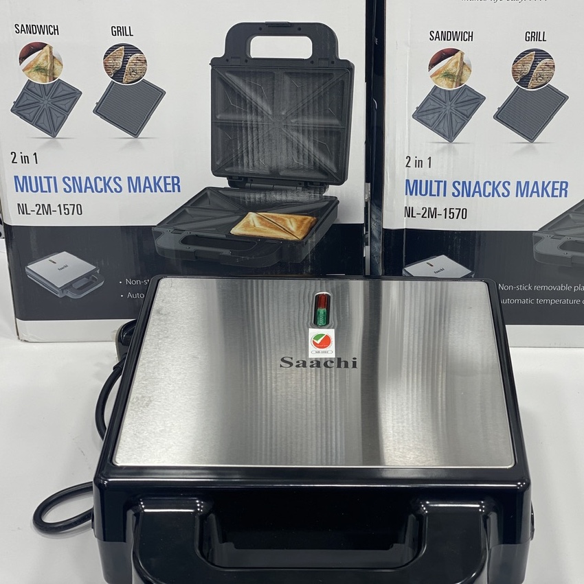 ساندویچ ساز  دو کاره ساچی مدل 1570