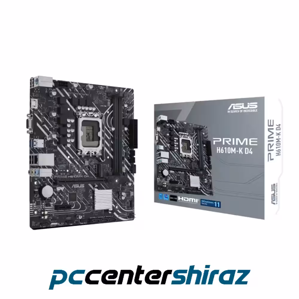 مادربرد ایسوس مدل ASUS PRIME H610M-K D4