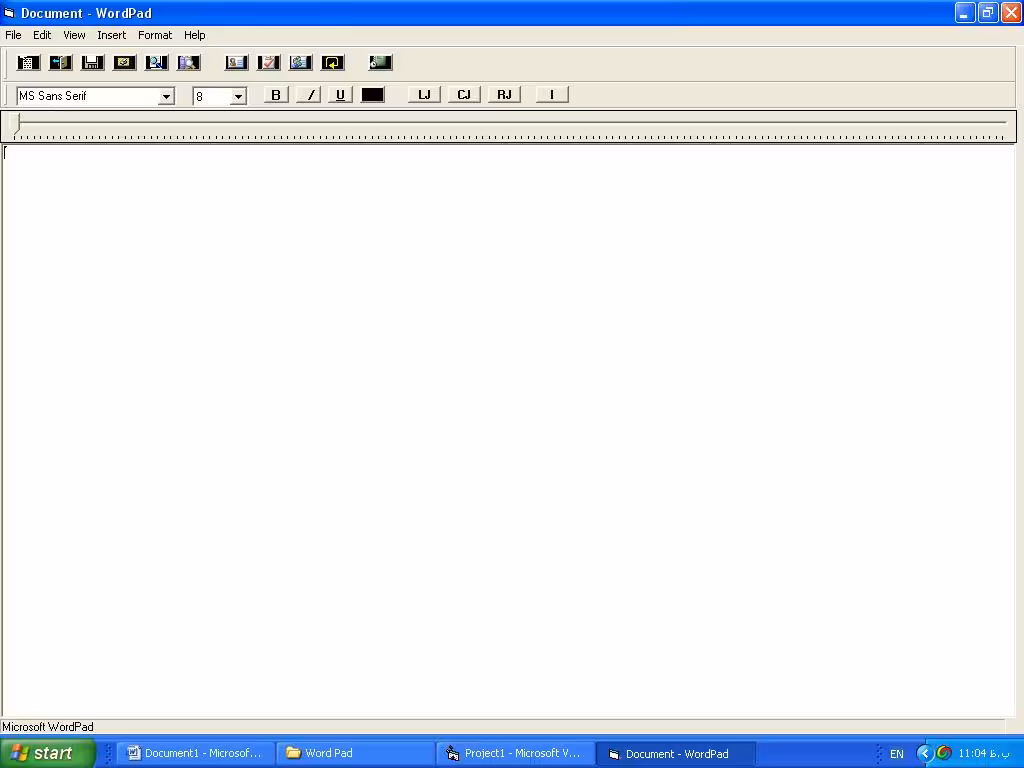 برنامه WordPad