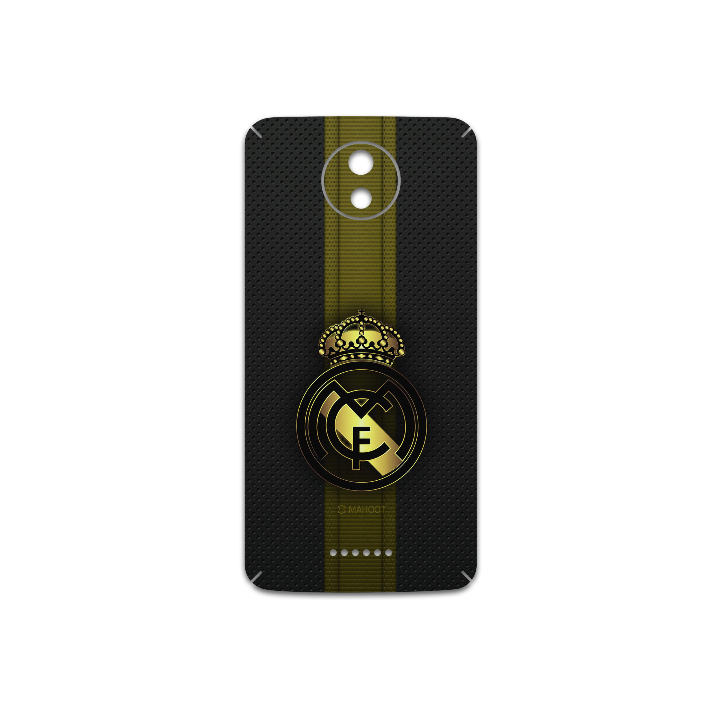 برچسب پوششی ماهوت مدل Real-Madrid-2 مناسب برای گوشی موبایل موتورولا Moto C Plus