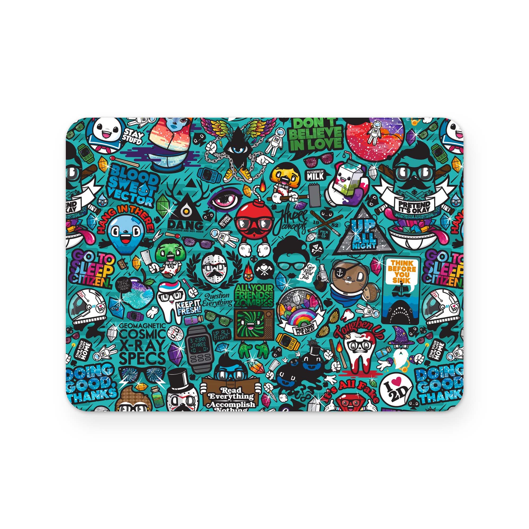 برچسب تاچ پد دسته پلی استیشن 4 ونسونی طرح MIX2