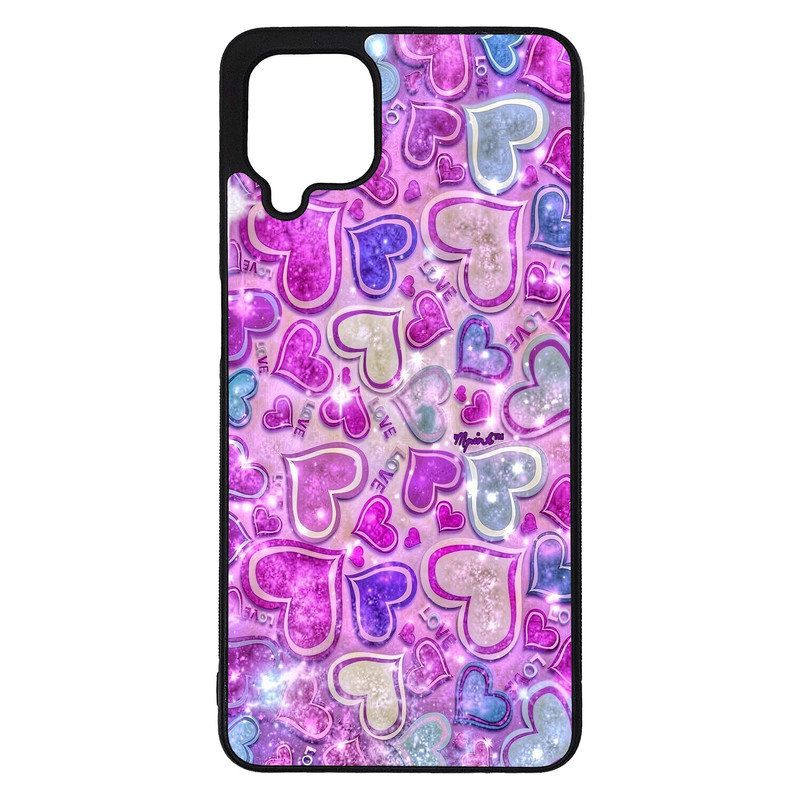 کاور طرح قلبی کد G-015 مناسب برای گوشی موبایل سامسونگ Galaxy A12 / A12 5G | دیجی قاب دونی