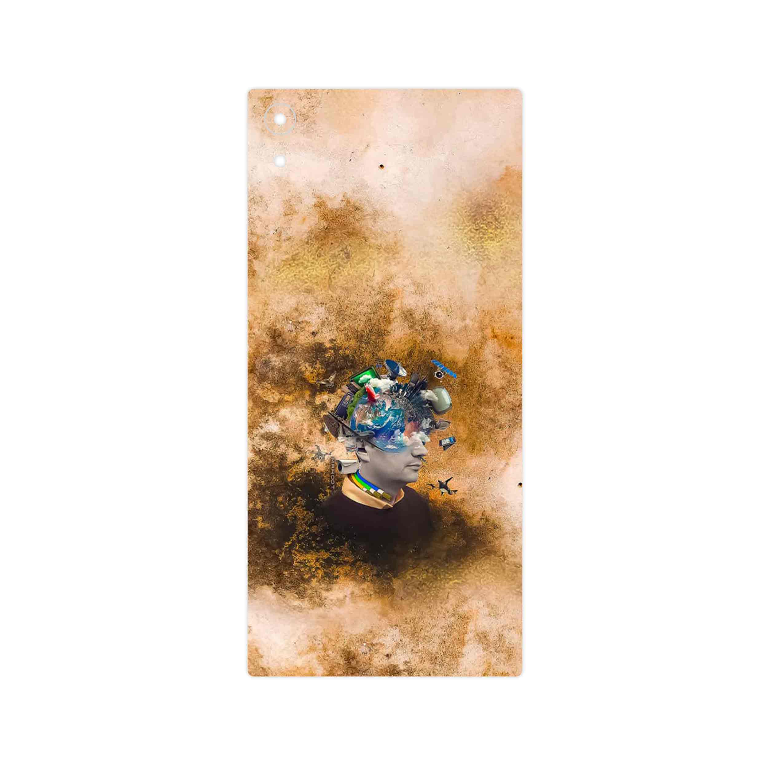 برچسب پوششی ماهوت مدل Collage of surreal Portrait of Men مناسب برای گوشی موبایل سونی Xperia XA1 Ultra