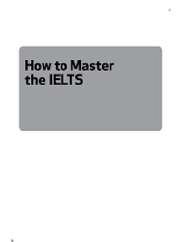 How to Master the IELTS نحوه تسلط بر آیلتس
