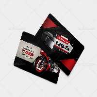 کارت ویزیت فروشگاه موتور سیکلت | گرافیک با طعم تربچه