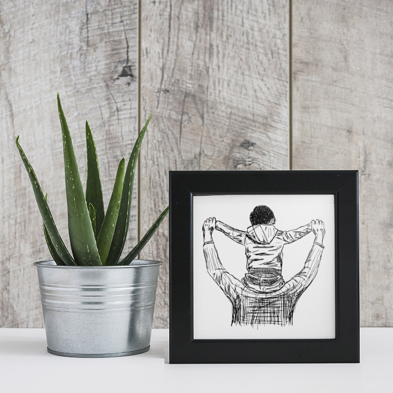 تابلو مدل پدر من کد YF2184