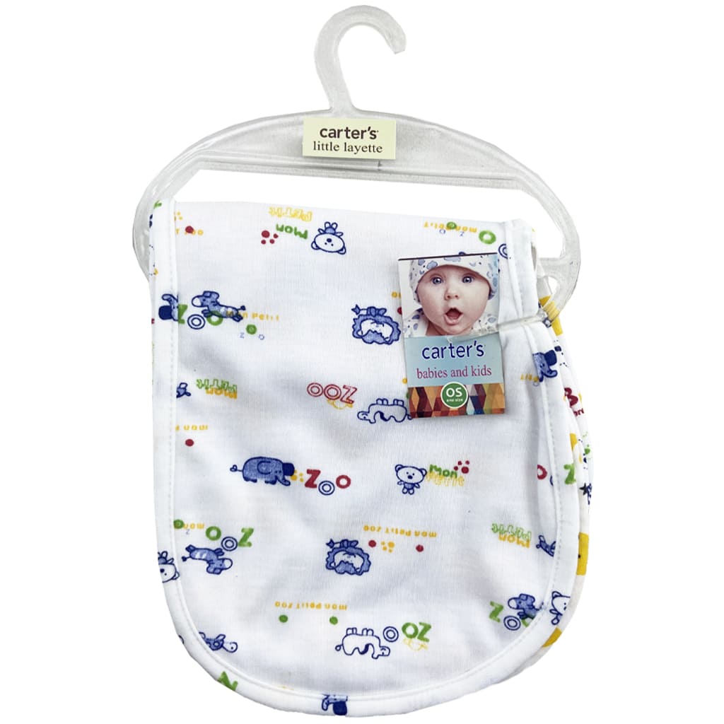 دستمال آروغ گیر 3 عددی Zoo حیوانات کارترز Carters