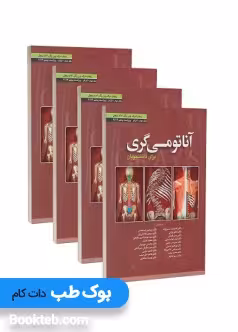 آناتومی گری برای دانشجویان 2024 چهار جلدی حسن زاده ابن سینا
