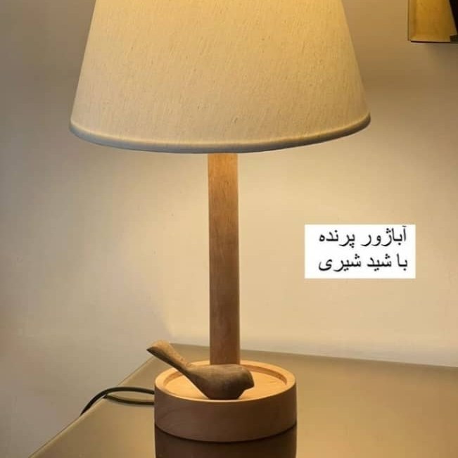 آباژور طرح پرنده وزن حدود 2 کیلو گرم