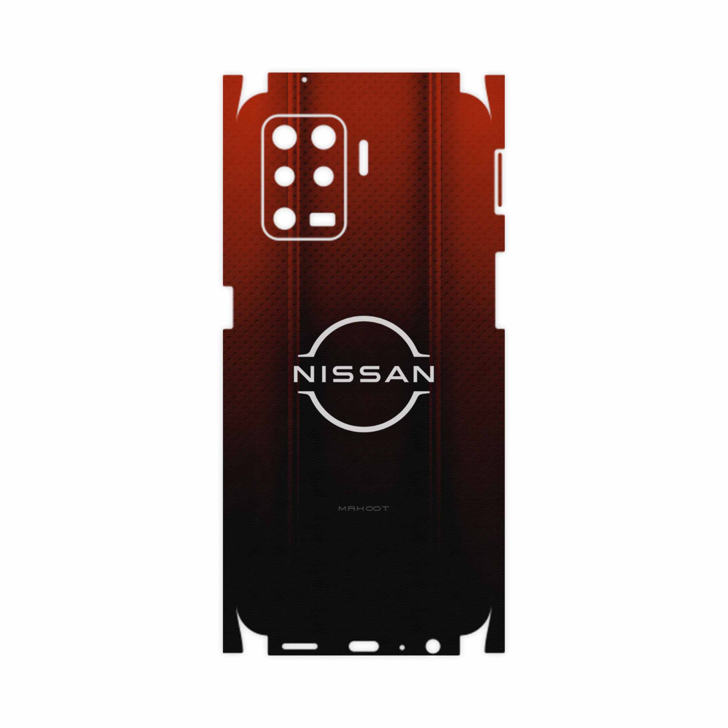 برچسب پوششی ماهوت مدل Nissan-Logo-FullSkin مناسب برای گوشی موبایل اپو A94 4G