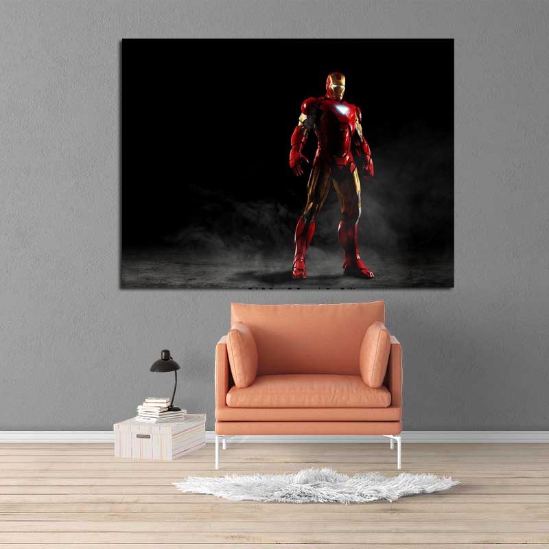 تابلو شاسی طرح مرد آهنین مدل 14