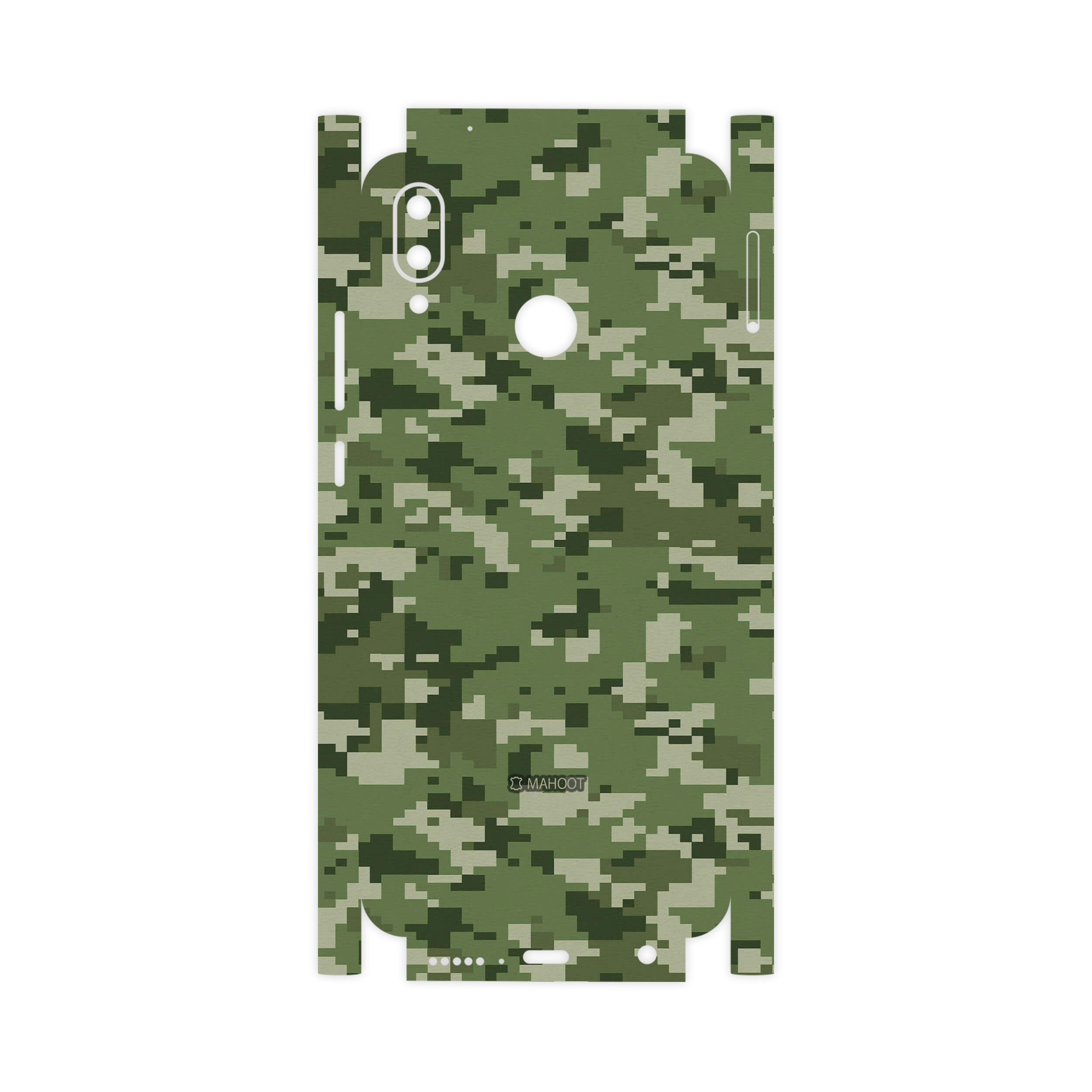 برچسب پوششی ماهوت مدل Army-Green-Pixel-FullSkin مناسب برای گوشی موبایل هوآوی Nova 3e