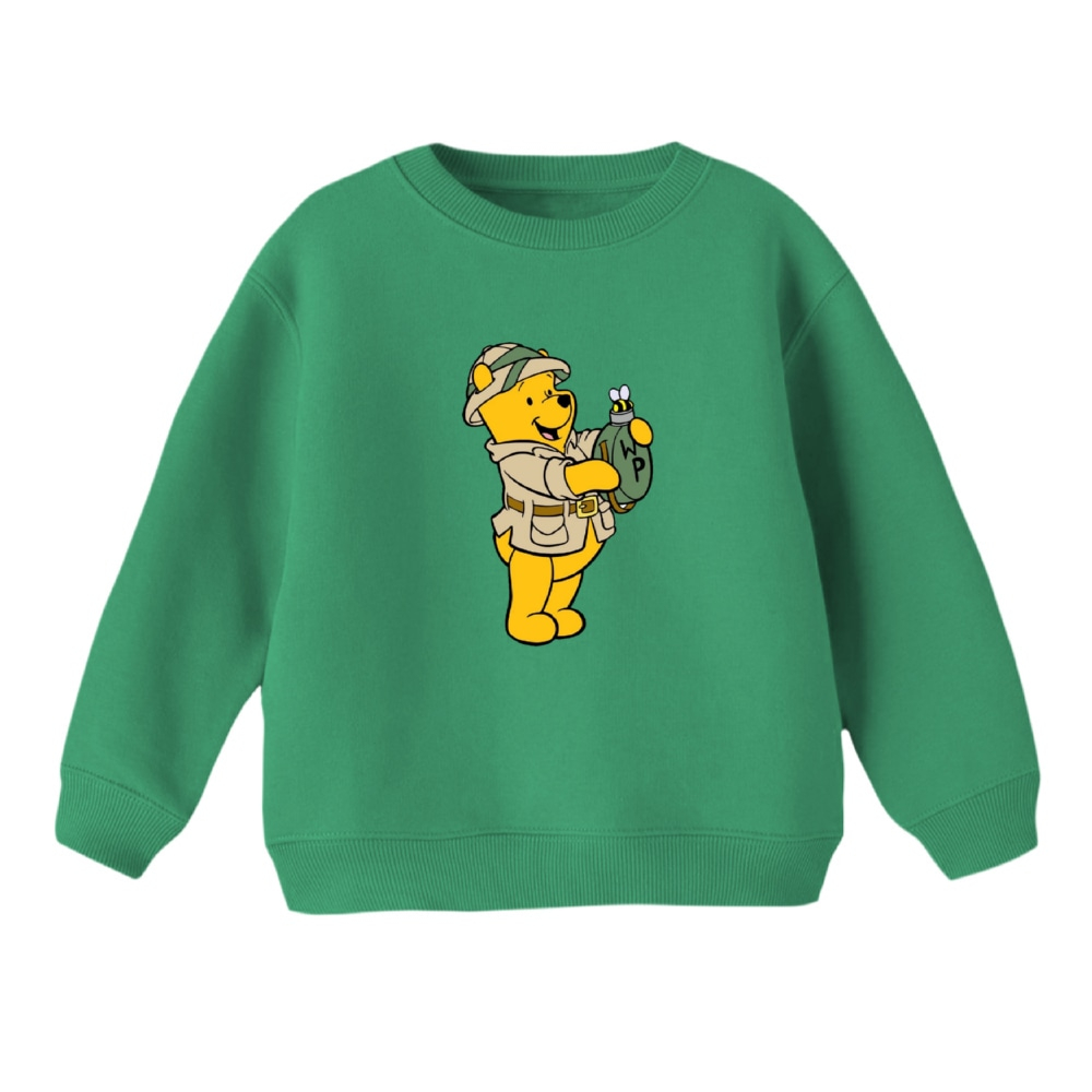 سویشرت بچگانه مدل پو کد 73 رنگ سبز