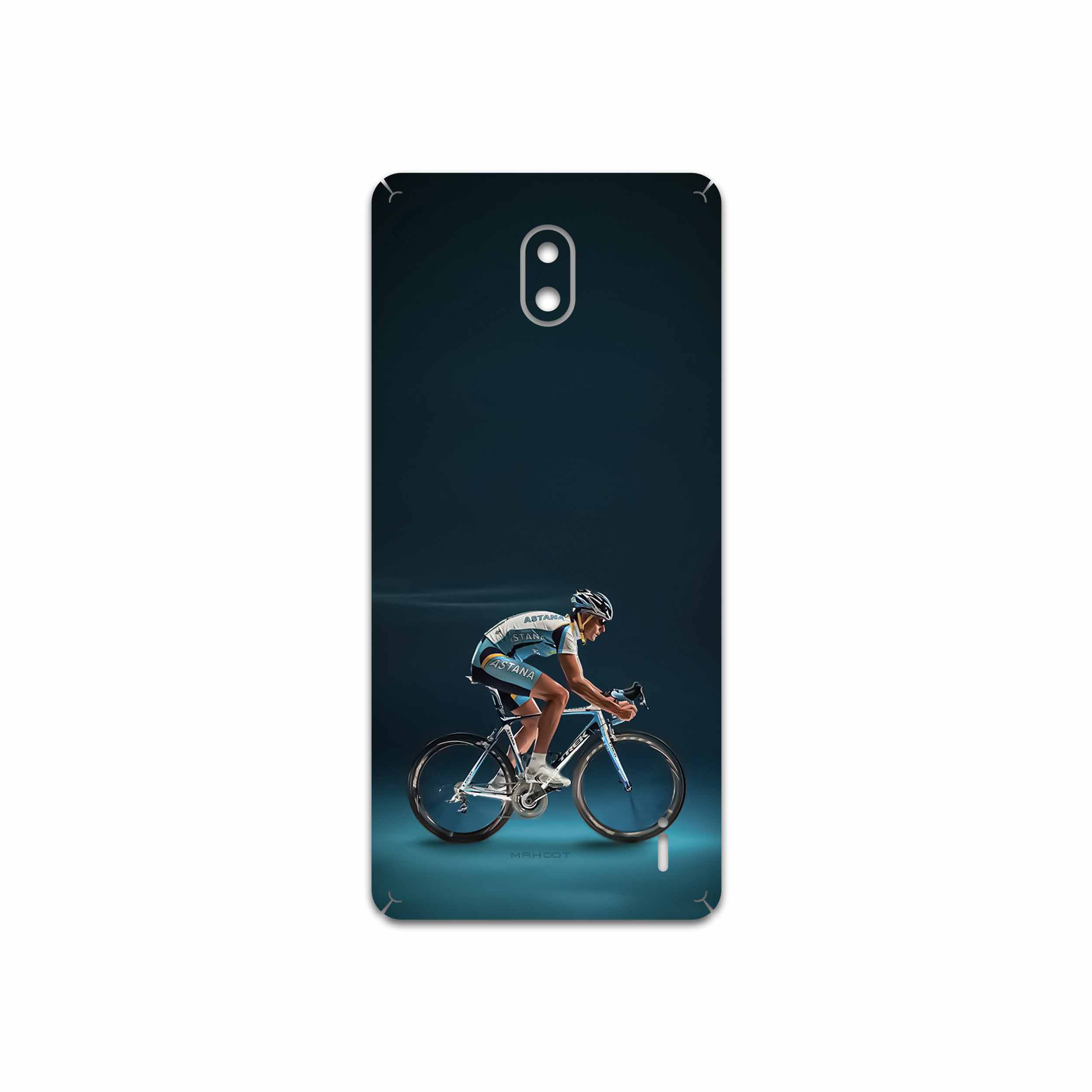 برچسب پوششی ماهوت مدل Road cycling مناسب برای گوشی موبایل نوکیا 1 Plus