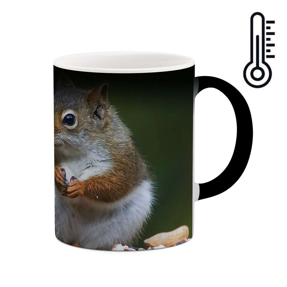 ماگ حرارتی طرح سنجاب مدل mgh01484