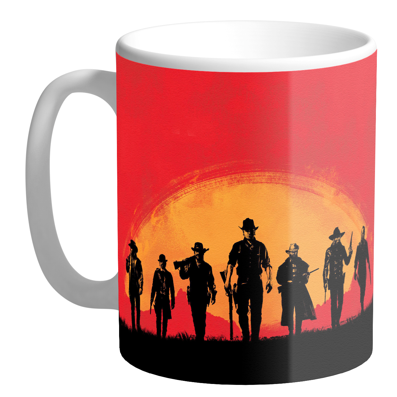 ماگ طرح بازی Red Dead Redemption کد L1069