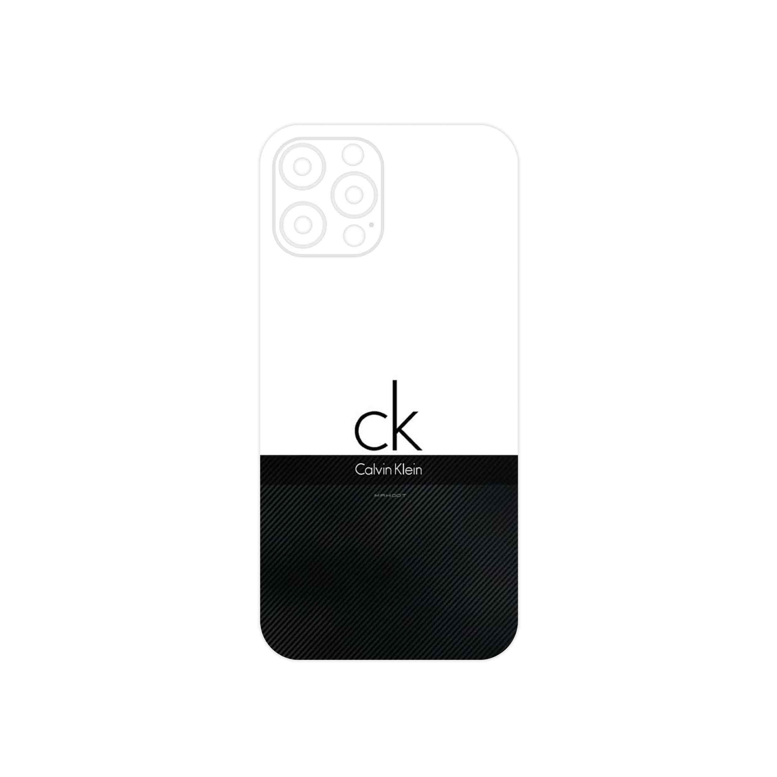 برچسب پوششی ماهوت مدل Calvin Klein مناسب برای گوشی موبایل اپل iPhone 12 Pro Max