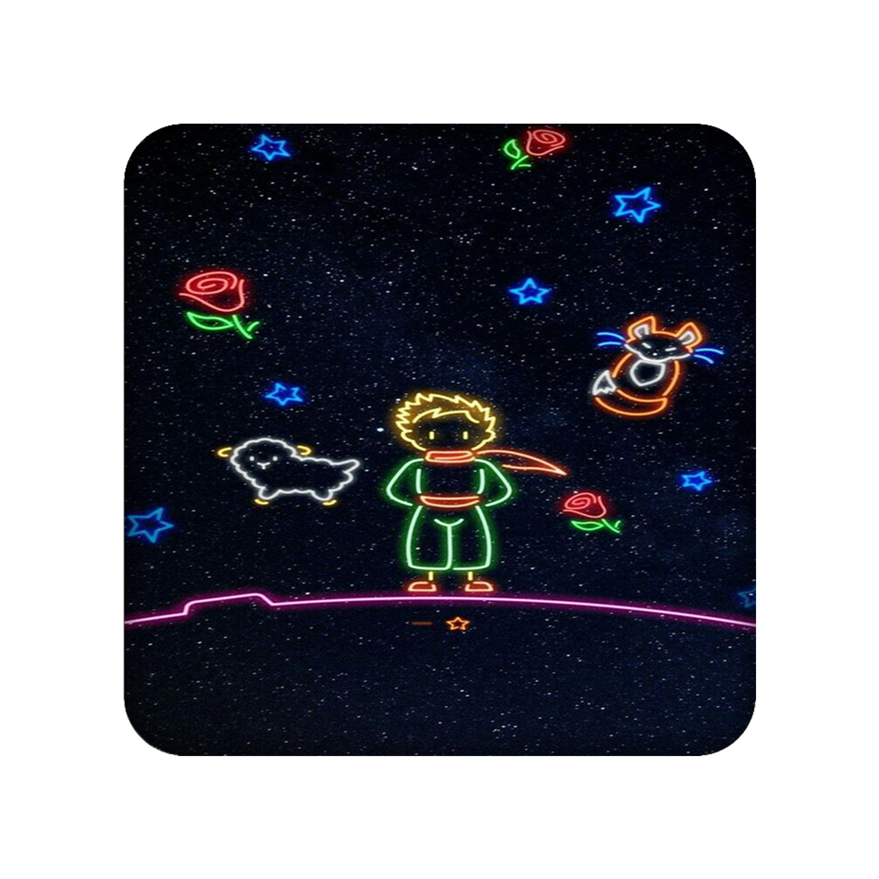 زیر لیوانی طرح شازده کوچولو کد 839