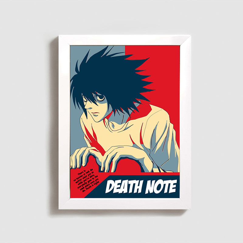 تابلو مدل دفترچه مرگ | دنیای قاب