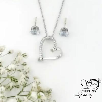 نیمست قلب کلاسیک طرح جواهری کد 18956