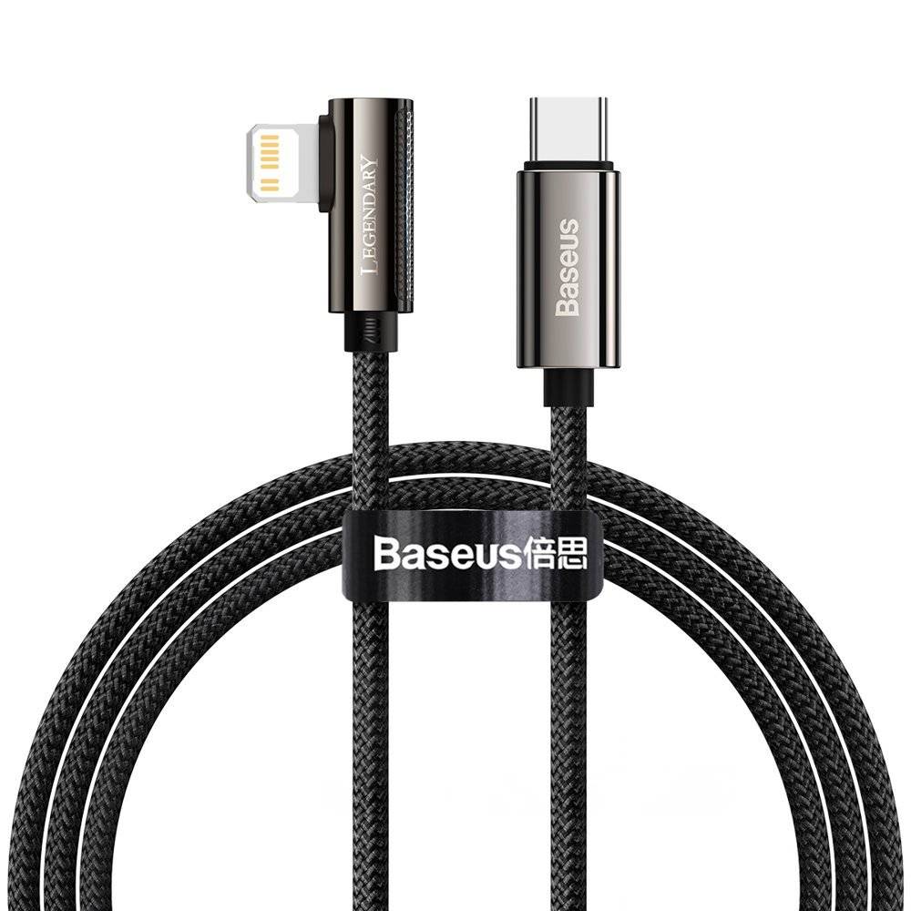 کابل تبدیل USB-C به لایتنینگ باسئوس مدل Fast 20W PD طول 1 متر