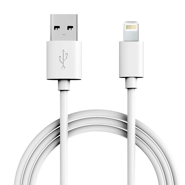 کابل تبدیل USB به لایتنینگ مدل A1480 طول 1 متر