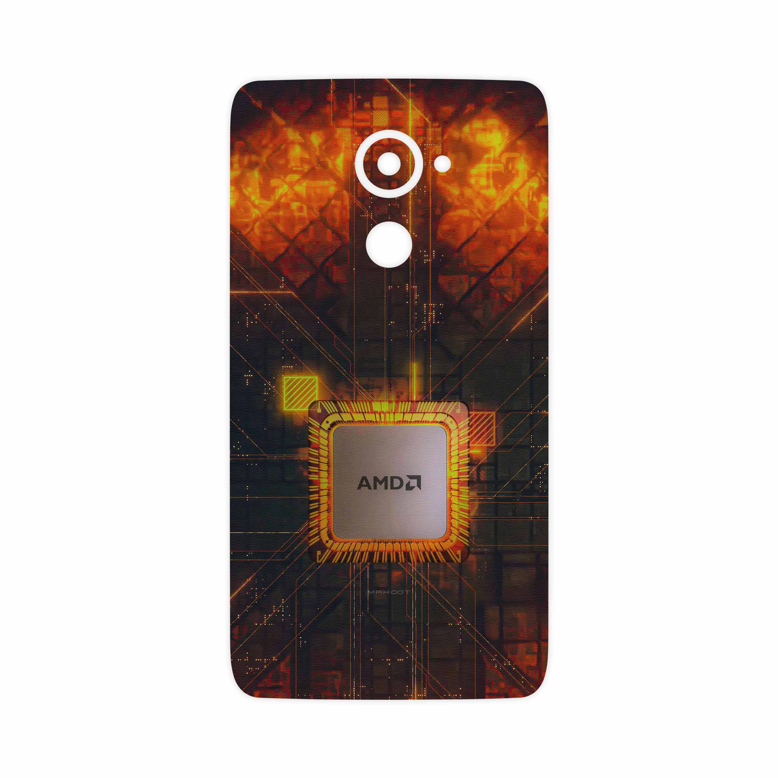 برچسب پوششی ماهوت مدل AMD Brand-FullSkin مناسب برای گوشی موبایل بلک بری DTEK 60