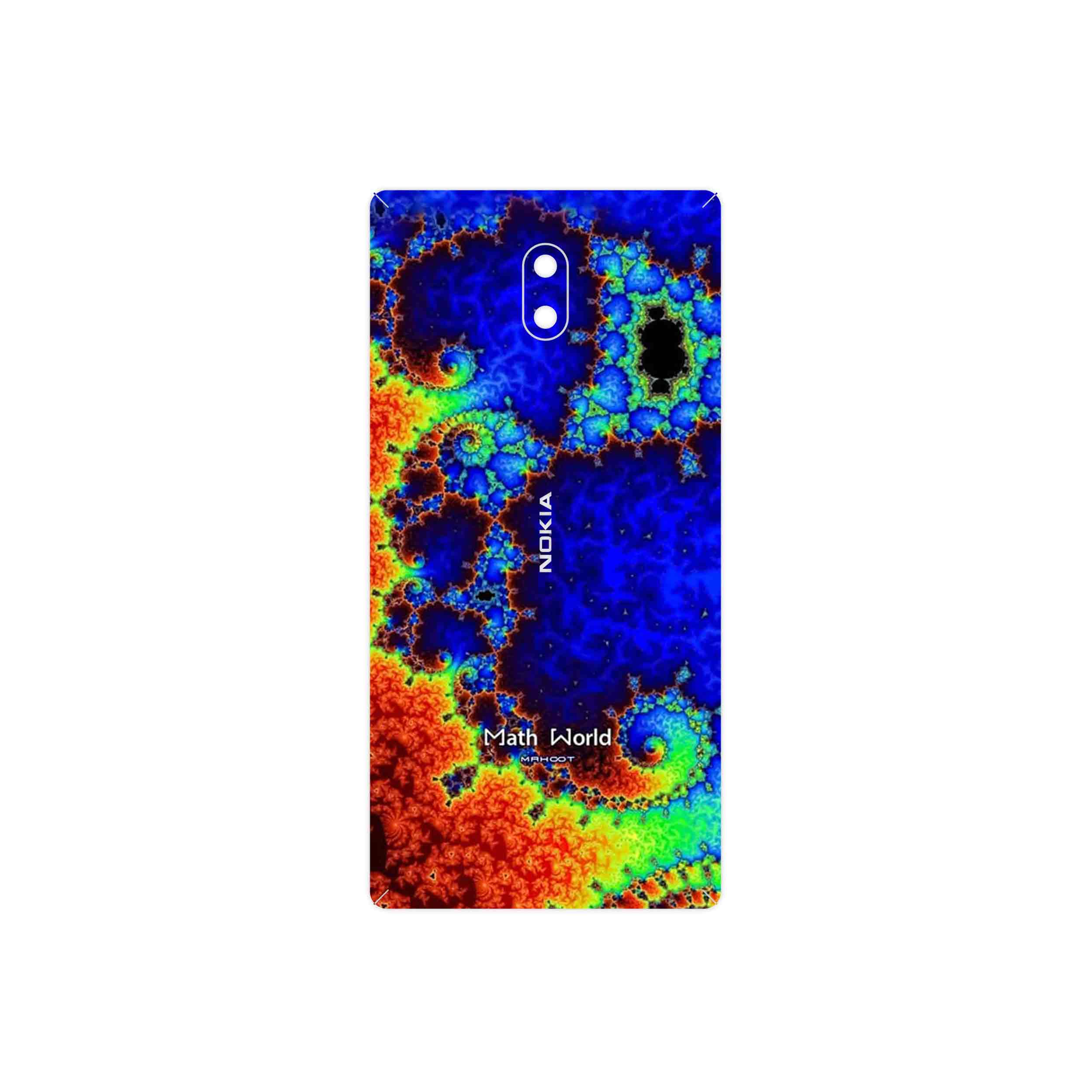 برچسب پوششی ماهوت مدل Mathematical Geometric Shape 5 مناسب برای گوشی موبایل نوکیا 3