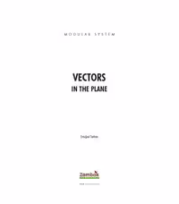 خرید و دانلود نسخه کامل کتاب Vectors in the Plane (Zambak).