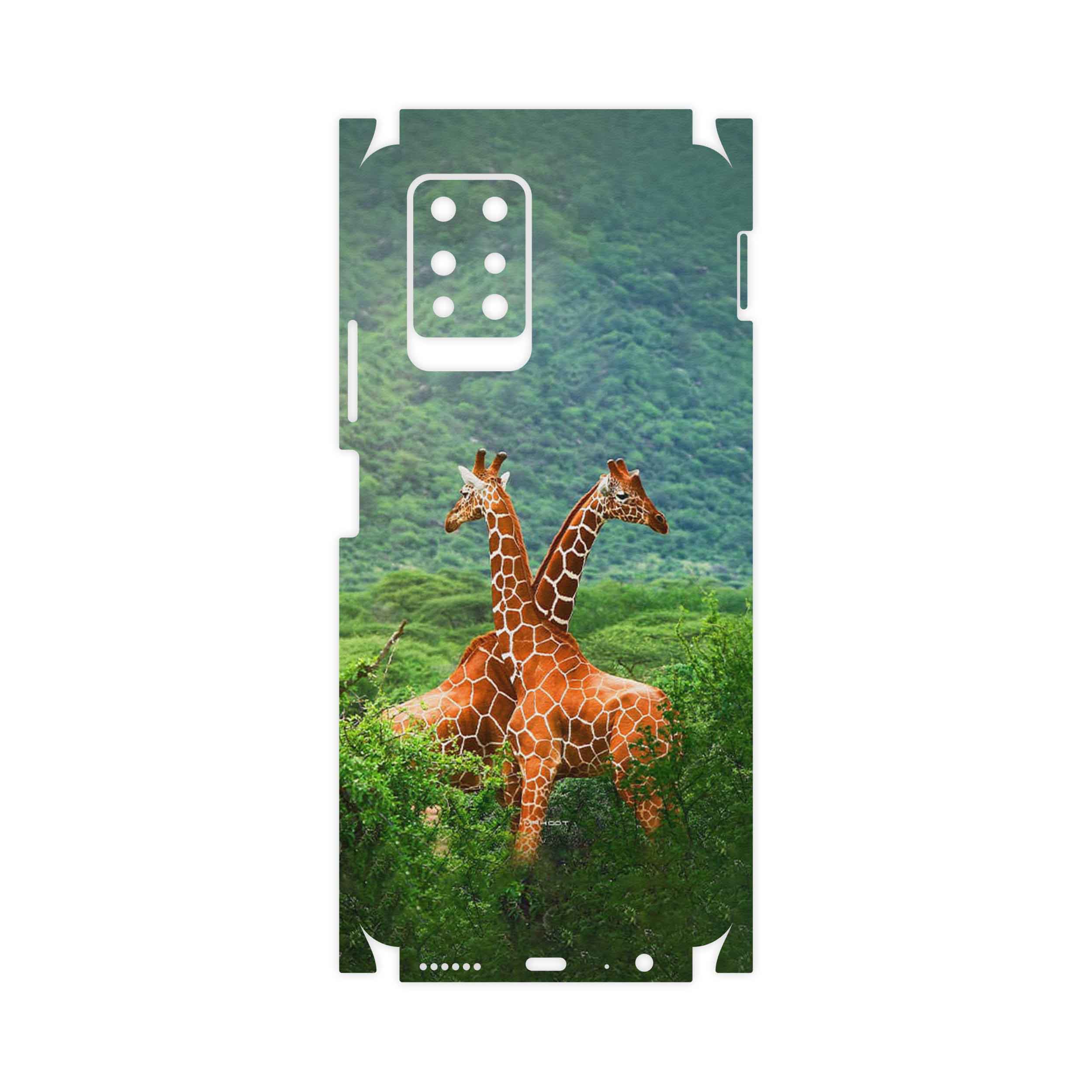 برچسب پوششی ماهوت مدل Giraffe-FullSkin مناسب برای گوشی موبایل اینفینیکس Note 10 Pro