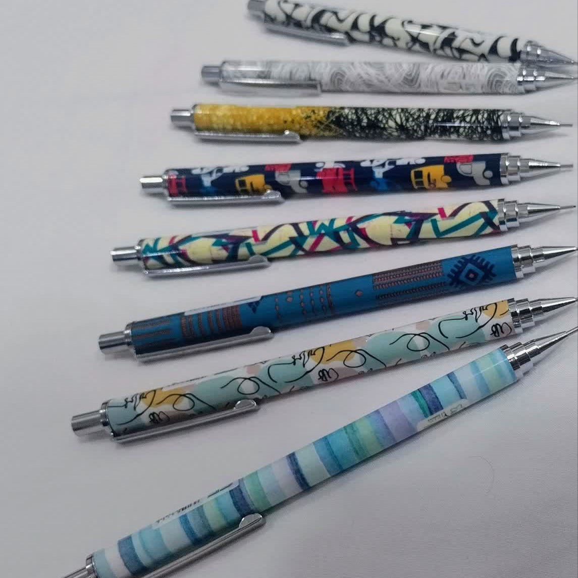 مداد نوکی فلزی  وردا  اتود وردا  مداد نوکی وردا بدنه چاپی 5دهم  اتود 7دهم  اتود 9دهم وردا بدنه چاپی  