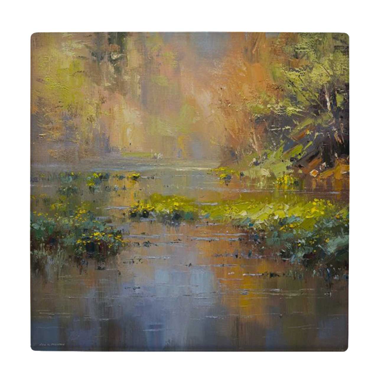  زیر لیوانی طرح نقاشی برکه کد    3670450_1671