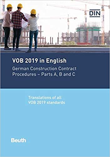 خرید و دانلود نسخه کامل کتاب VOB 2019 in English: German Construction Contract Procedures: Parts A, B and C Translations of all VOB 2019 standards (2nd Edition) - Pdf