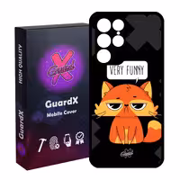 کاور گارد ایکس طرح Funny مدل Glass10161 مناسب برای گوشی موبایل سامسونگ Galaxy S22 Ultra